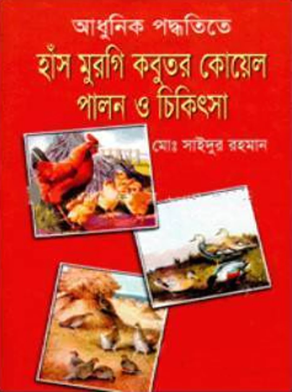 আধুনিক পদ্ধতিতে হাঁস মুরগি কবুতর কোয়েল পালন ও চিকিৎসা